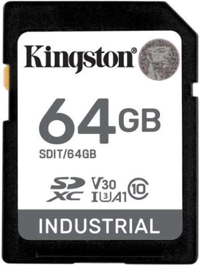 Průmyslová microSD karta 64 GB CL10 UHS‑I