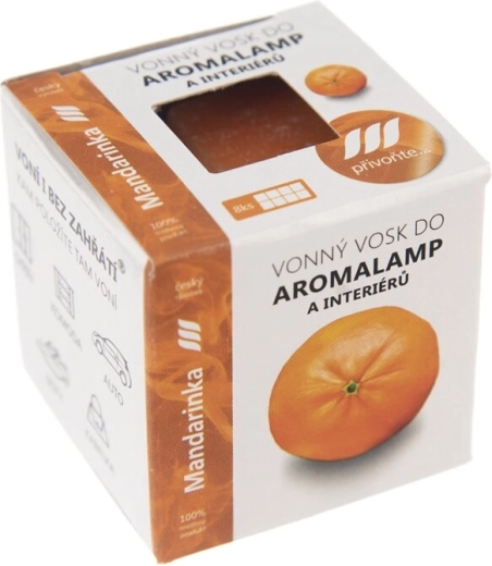Vonný vosk do aromalampy mandarinka 8 ks 30 g
