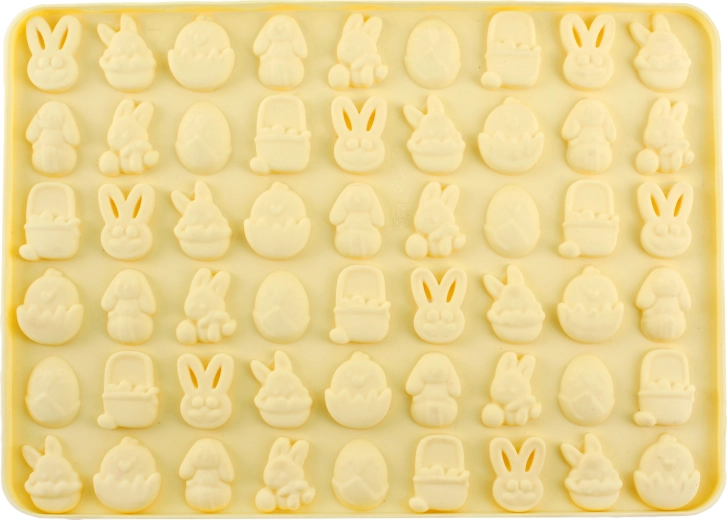 Silikonová forma na čokoládu TORO 54 velikonočních tvarů