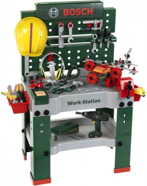Dětský pracovní ponk BOSCH s 150 díly