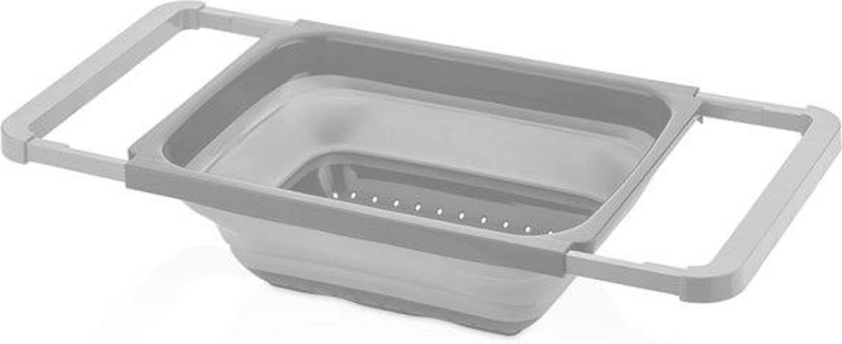 Kitchisimo nastavitelný cedník do dřezu 39–55 × 26,5 cm