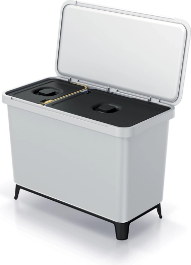 Dvoukomorový třídicí odpadkový koš Systema 10 + 23 l