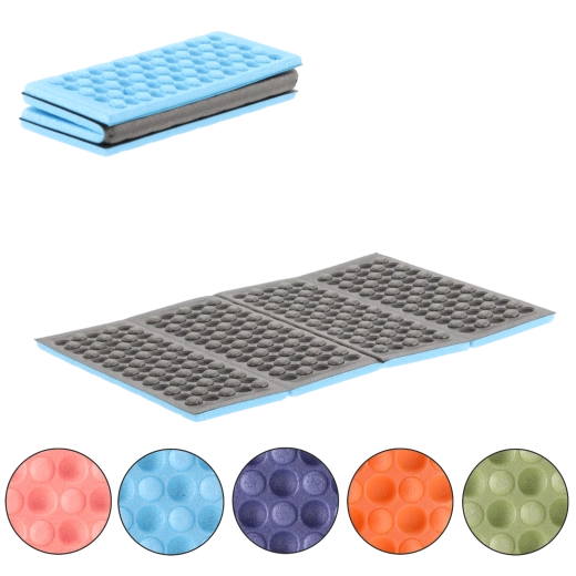 Skládací sedací karimatka na kempování 39 × 29 × 1,2 cm