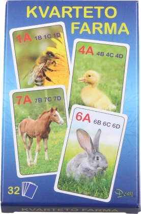 Karetní hra Kvarteto Farma