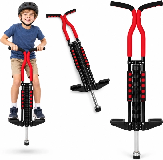 Dětská pogo tyč do 80 kg černá