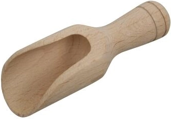 Dřevěná naběračka 8 cm z bukového dřeva