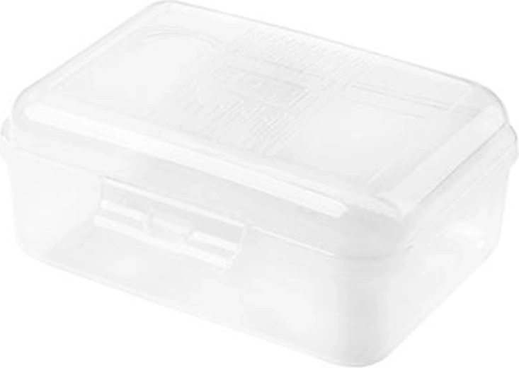 Plastový svačinový box 29,5 × 18,5 × 8,6 cm