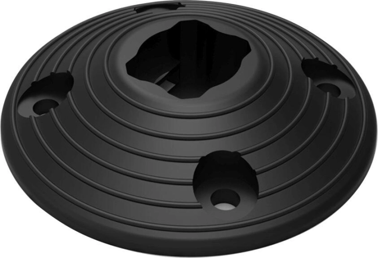 Kruhová odnímatelná základna pro flexibilní vymezovací sloupek, ABS, průměr 200 × 50 mm