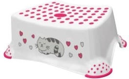 Dětské stupátko s kočičkou 40,5 × 28,5 × 14 cm