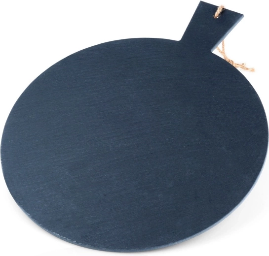 Břidlicové servírovací prkénko s rukojetí 43 × 34 cm