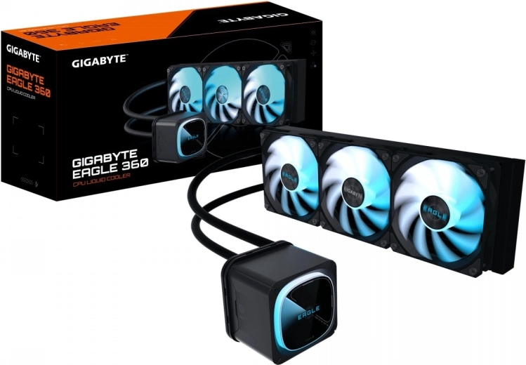 Gigabyte Eagle 360 ice chlazení procesoru