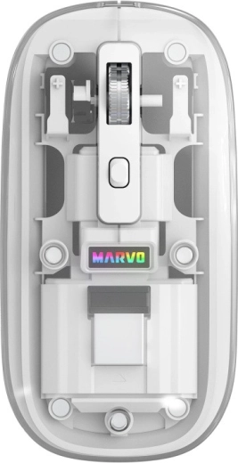 Bezdrátová kancelářská myš Marvo Prism B10 bílá