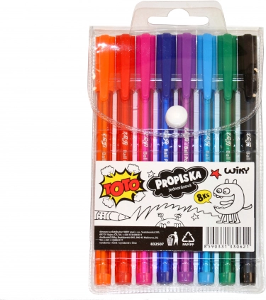 Sada barevných propisek TOTO