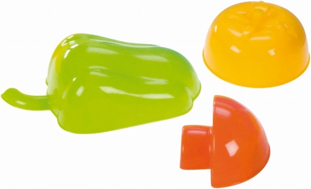 Formičky Lena na vaření ve tvaru papriky, hříbku a rajčete