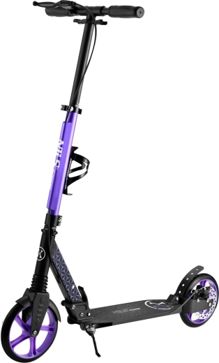 Koloběžka NILS Extreme HM124T s kotoučovou brzdou – fialová