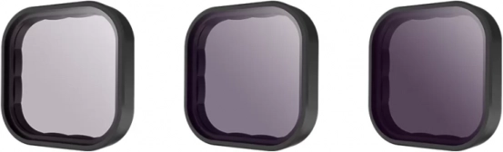 Sada ND filtrů 8/16/32 TELESIN pro GOPRO HERO 9/10/11/12 a HERO 11/12 MINI