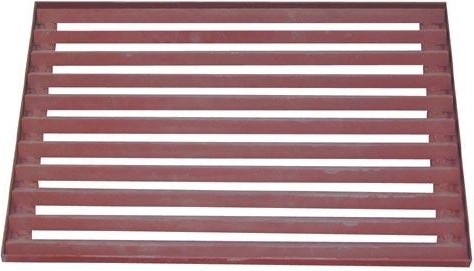 Kovová nášlapná rohož 40 × 60 cm – velká