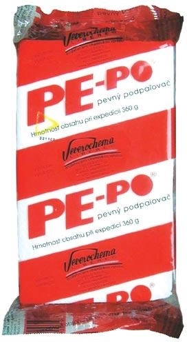 Pevný podpalovač PE-PO, 40 podpalů