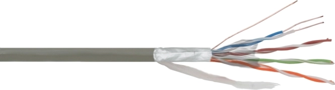 Stíněný síťový kabel FTP Cat.5e CCA 305 m