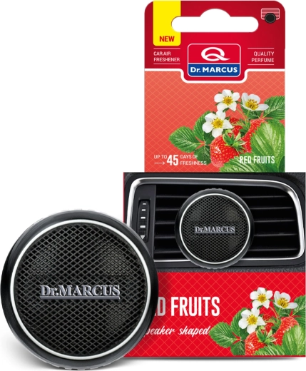 Dr. Marcus osvěžovač vzduchu do auta ve tvaru reproduktoru Red Fruits