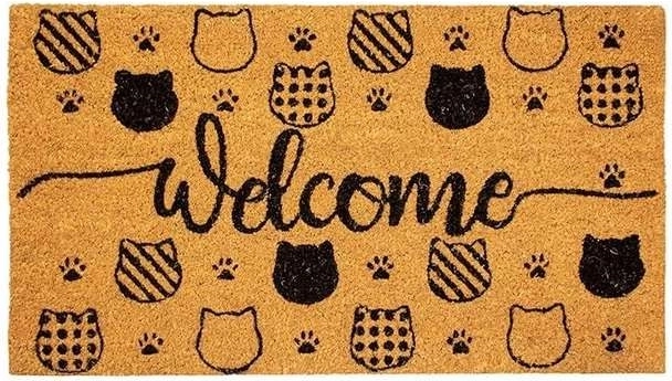 Rohožka Welcome Cats 40 × 70 cm