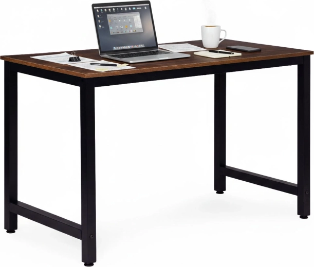 Psací stůl 120×60 cm tmavý ořech ModernHome