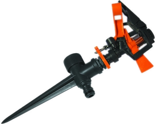 Pulzní plastový rozstřikovač se sériovým zapojením, dosah 24 m