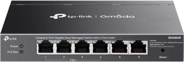 TP-Link Omada 6portový gigabitový switch s 4 PoE+