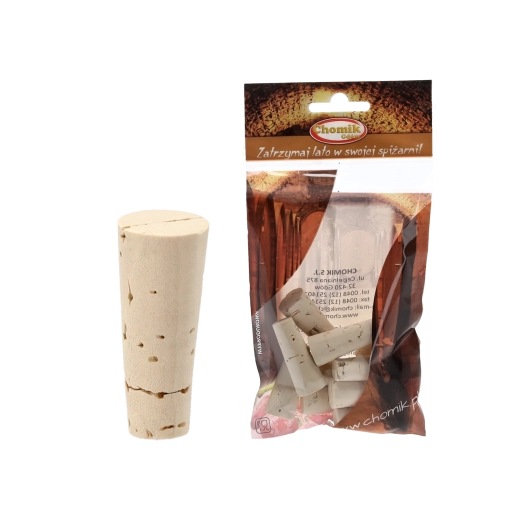 Sada ekologických korkových zátek 15 mm (10 ks)