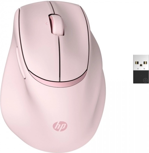 Ergonomická myš HP Tilt 720M růžová