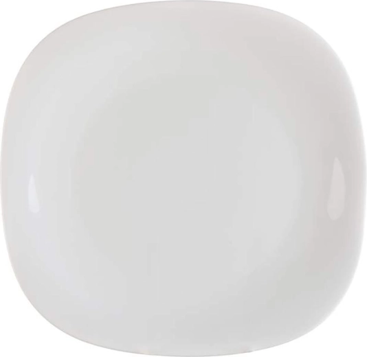 Dezertní talíř Parma 20 × 20 cm sklo bílý