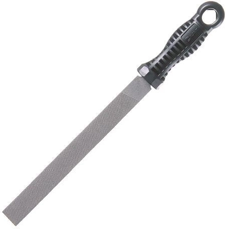 Plochý pilník PLO 250/1, 250 mm, křížový sek, lehký