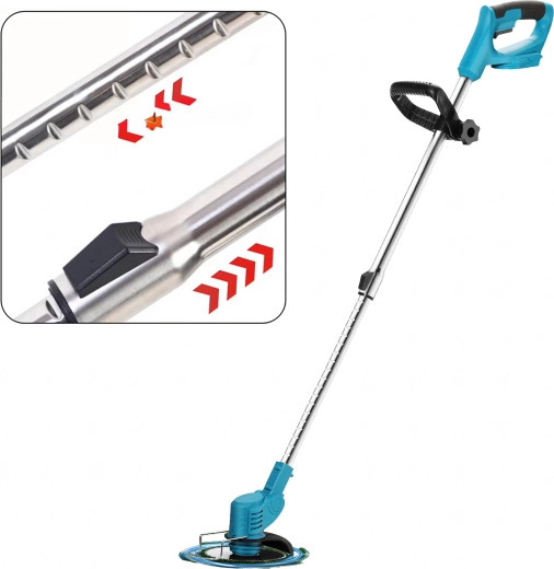 Akumulátorový vyžínač trávy – výkonný set s výměnnými čepelemi