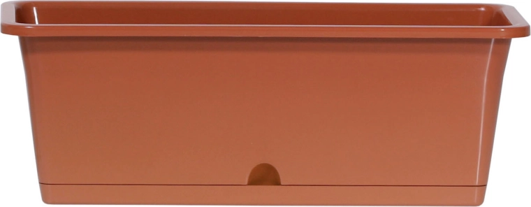 Plastový truhlík CAMELIA 59,5 cm terakota