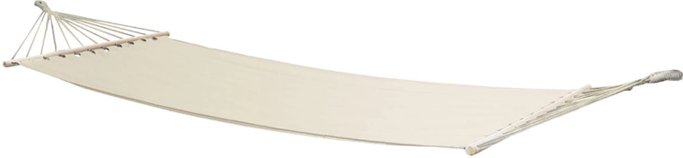 Hamak Samba ecru s dřevěnou rozpěrkou