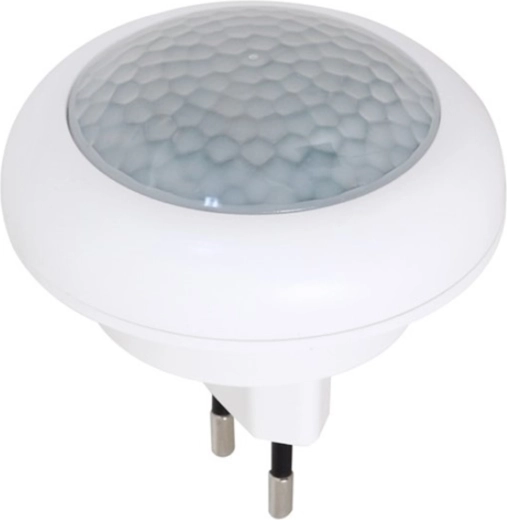 Noční LED lampička do zásuvky s pohybovým a soumrakovým čidlem - 1 kus