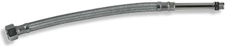Přívodní nerezová hadice M10 × 3/8" s nástavcem, 50 cm