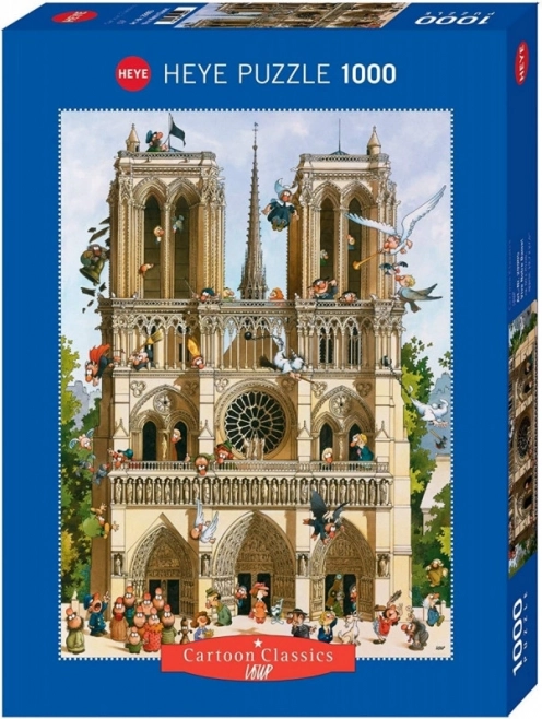 Puzzle 1000 dílků – Viva Notre Dame (HEYE, Loup)