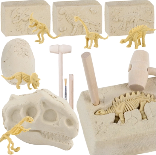 Kruzzel vykopávky dinosaurů 5 v 1 – paleontologická sada