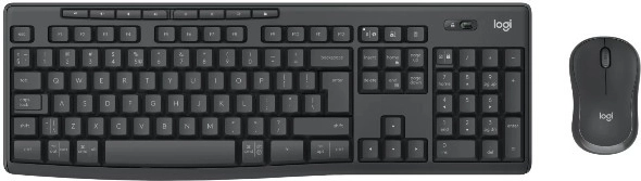 Logitech MK370 Combo for Business bezdrátová klávesnice a myš grafitová