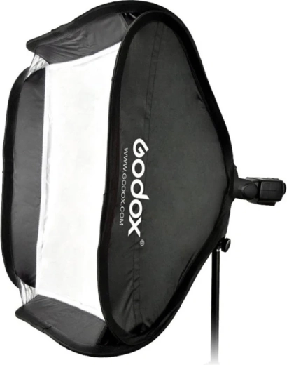 Godox skládací softbox s držákem S Bowens 50 × 50 cm