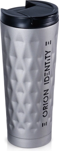 Nerezový termohrnek Orion Identity šedý 500 ml