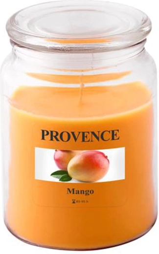 Vonná svíčka ve skle PROVENCE mango 95 hodin