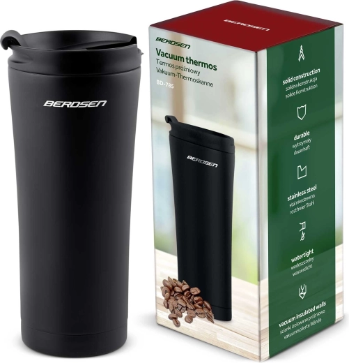 Termohrnek BERDSEN 470 ml černý