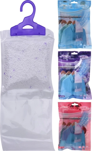 Pohlcovač vlhkosti s háčkem 210 g – mix 3 vůní