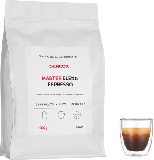 Sencor Master Blend Espresso zrnková káva 1 kg