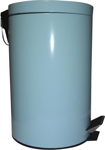odpadkový koš 5 l modrý nerezový s pedálem