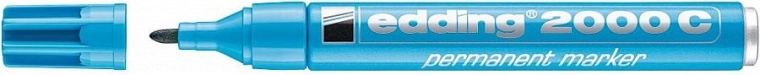 Permanentní popisovač edding 2000 c světle modrý