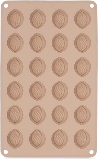 Silikonová forma na pralinky béžová 27,5 × 17 × 1,5 cm