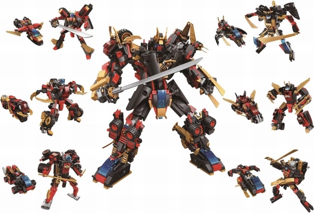 Strážce hvězdného jádra Qman - Stavebnice 6v1